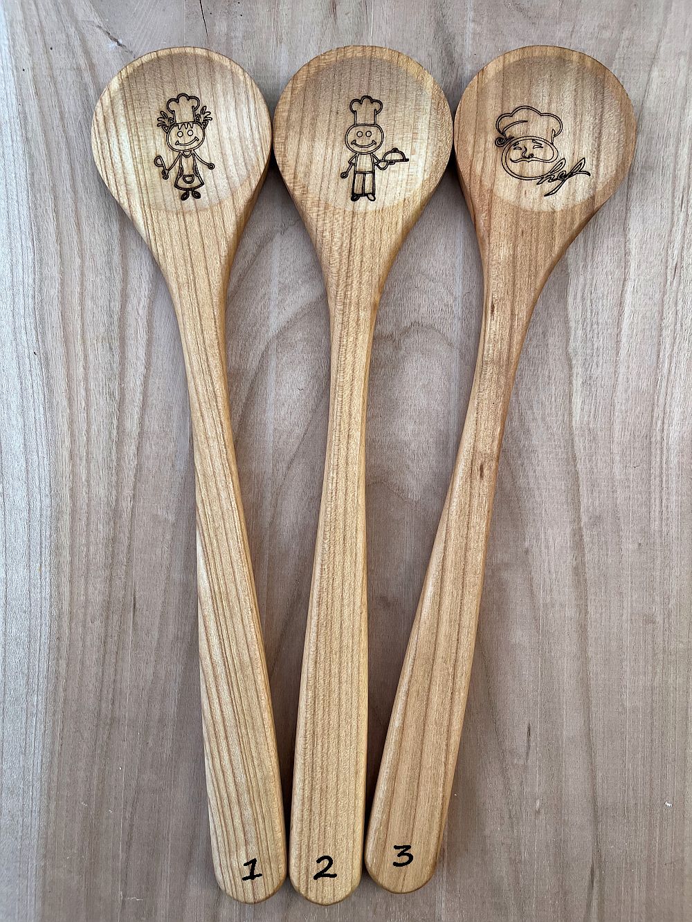 Chefs edition wooden spoon - Woodjana