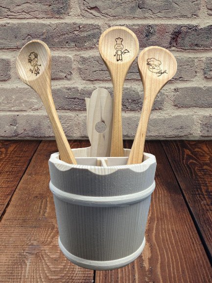 Chefs edition wooden spoon - Woodjana