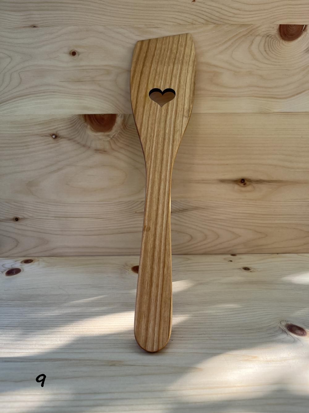 Wooden happy spatula - Woodjana