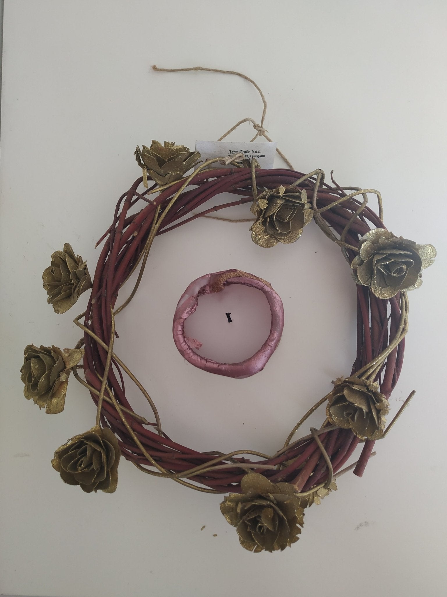 Wooden wreath - Woodjana