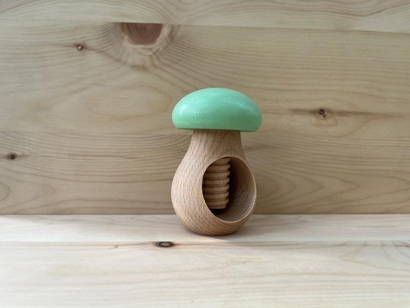 Wooden Nutcracker Mushroom, Nussknacker , Beech Wood Walnut Cracker, Casse-noix En Bois De Hêtre,S chiaccianoci - Woodjana