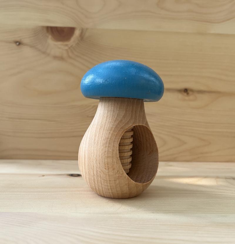 Wooden Nutcracker Mushroom, Nussknacker , Beech Wood Walnut Cracker, Casse-noix En Bois De Hêtre,S chiaccianoci - Woodjana